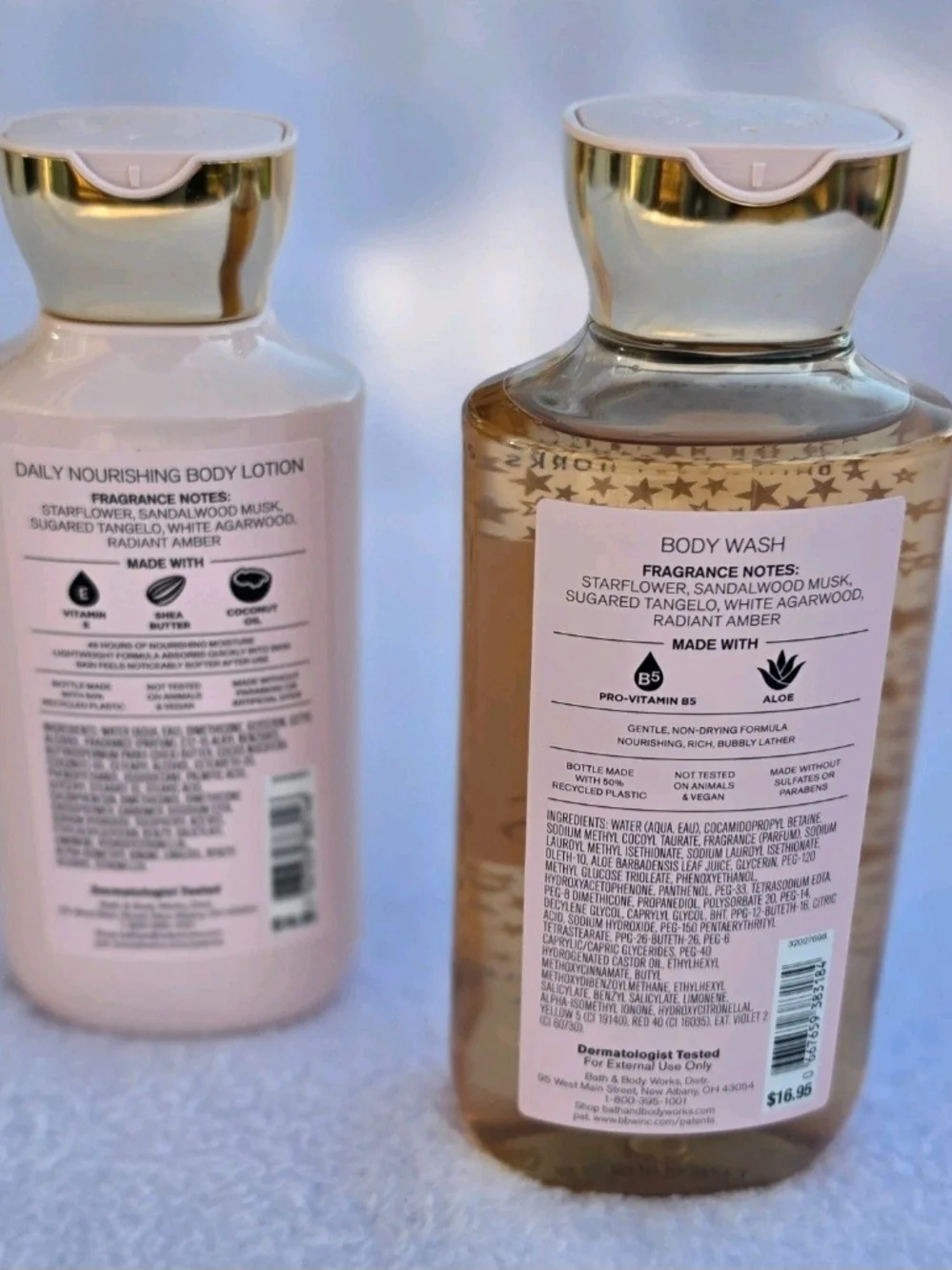 Bath and Body Works In the Stars Body Wash 10oz & Body Lotion 8oz - Picture 3 of 4